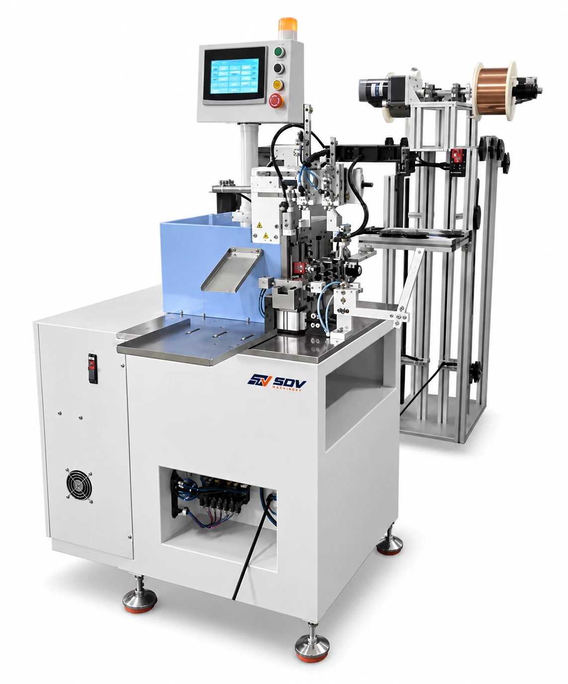 Automatic Flat Copper Wire Vertical Winding Machine GWPC-870