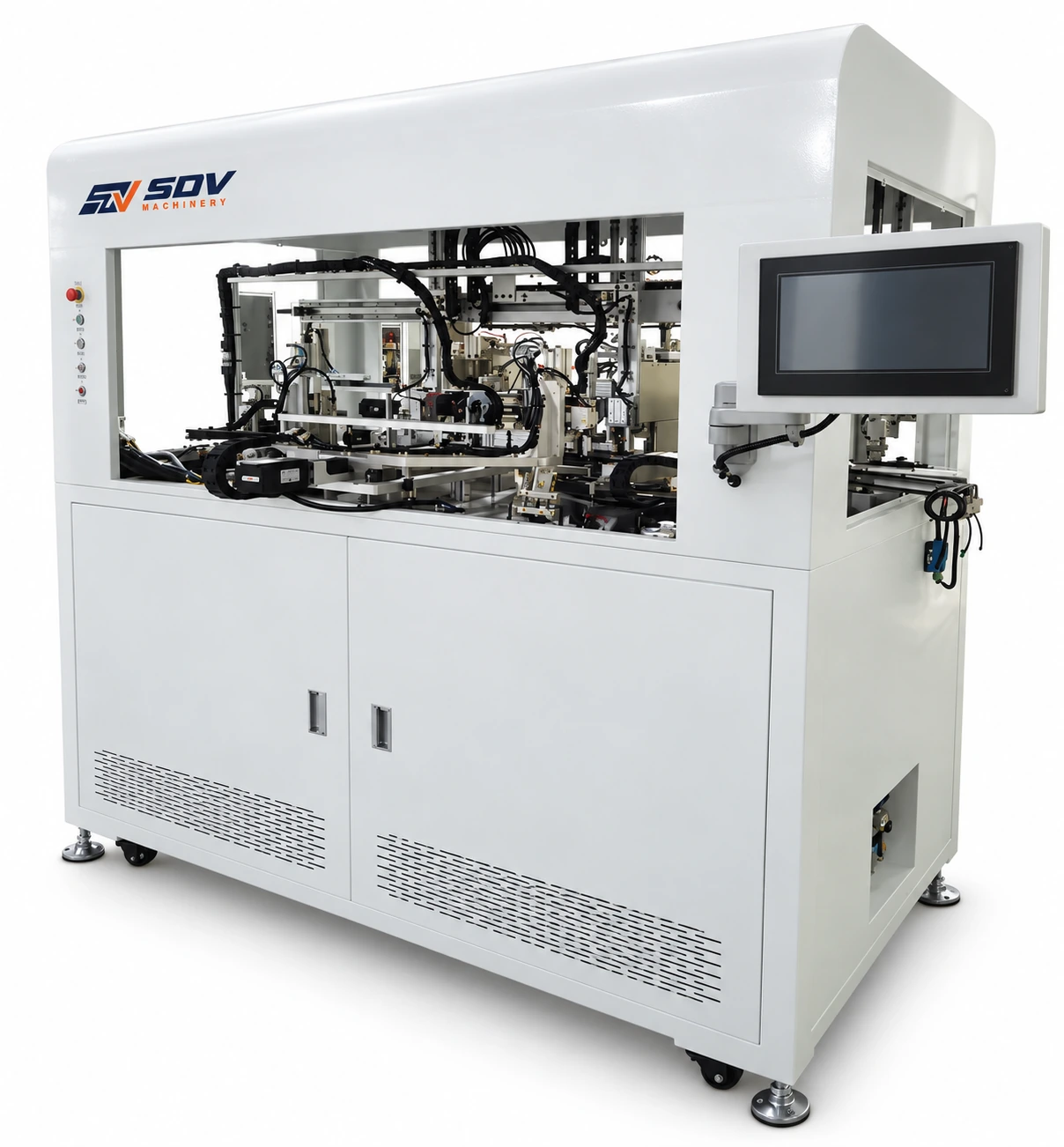 Differential Mode Inductor Winding Machine For Rubber Wire GWA-110DM