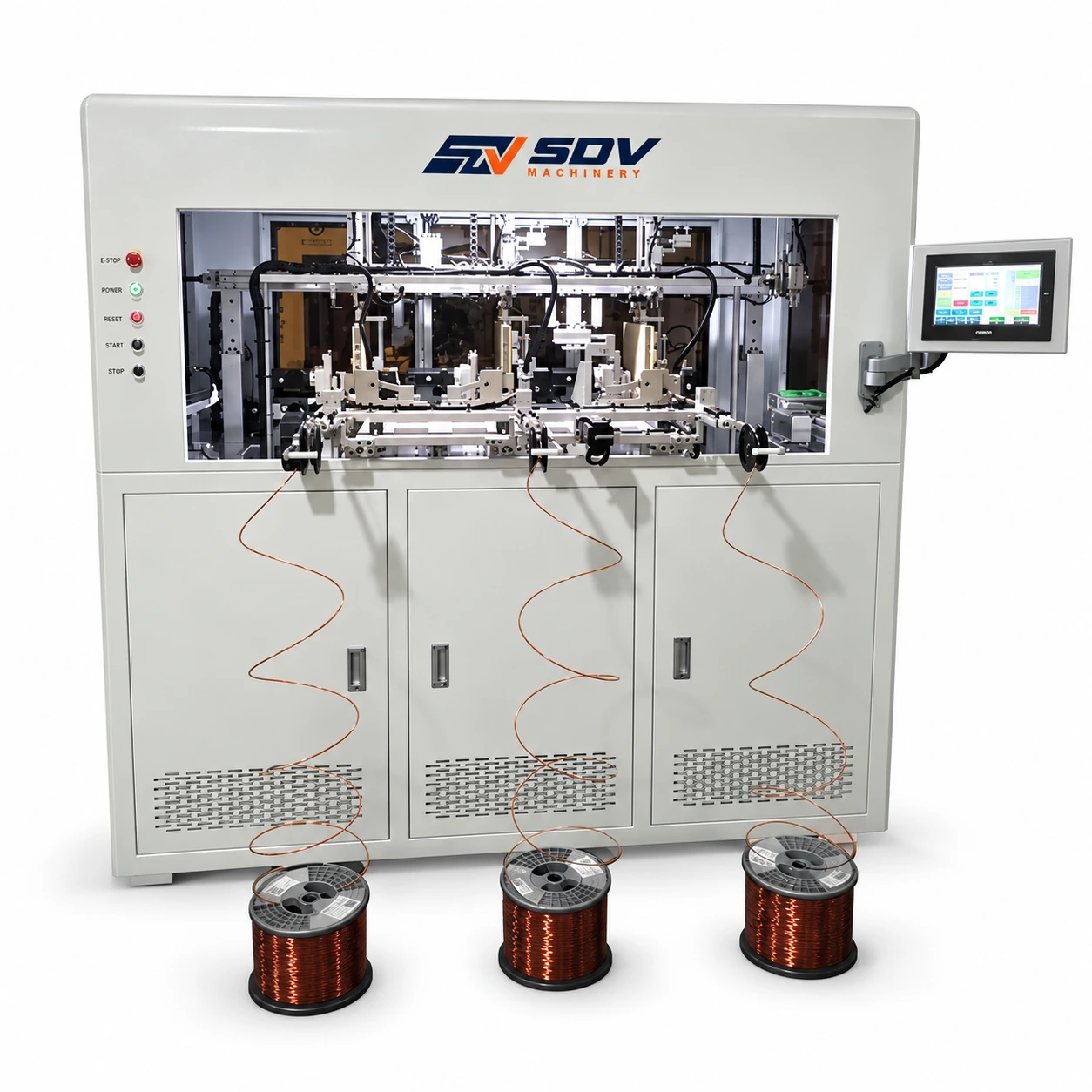Three-phase Winding Machine With Taping Function GWAT-80HM
