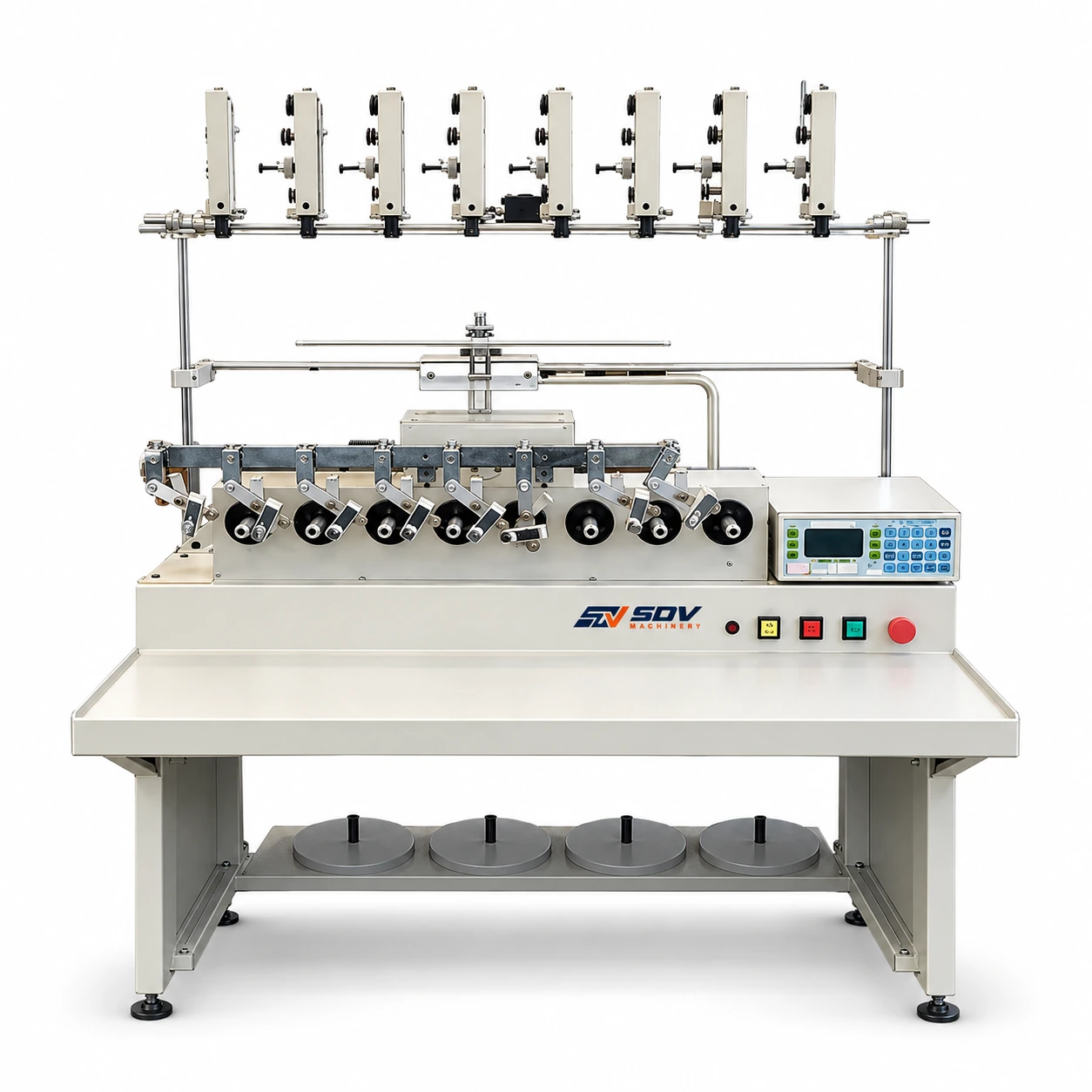 Eight Spindle Motor Coil Winding Machine AESGW22-8