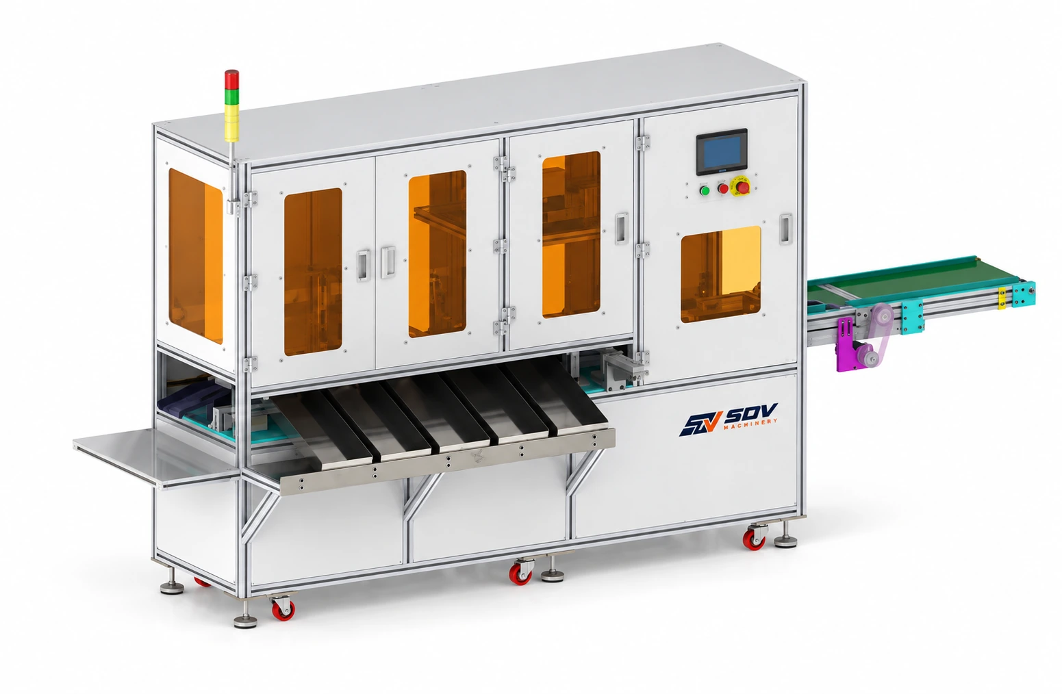 Finished Iron Core Testing Linear Grading Machine GWR-D01
