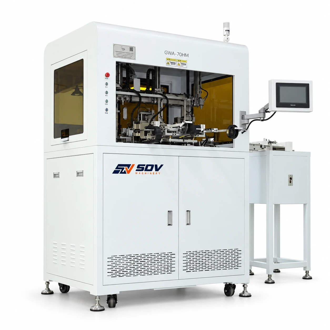 Winding Machine Design Of Automatic Differential Mode Inductor Winding Machine GWA-85DM