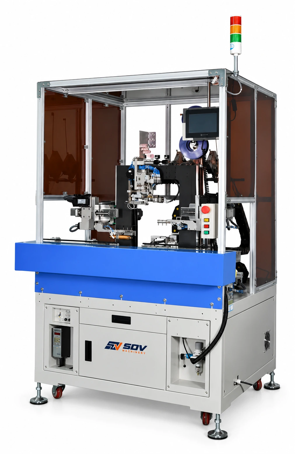 Double Arms Double Wires Double Sleeves Sleeve Machine GWD-S17