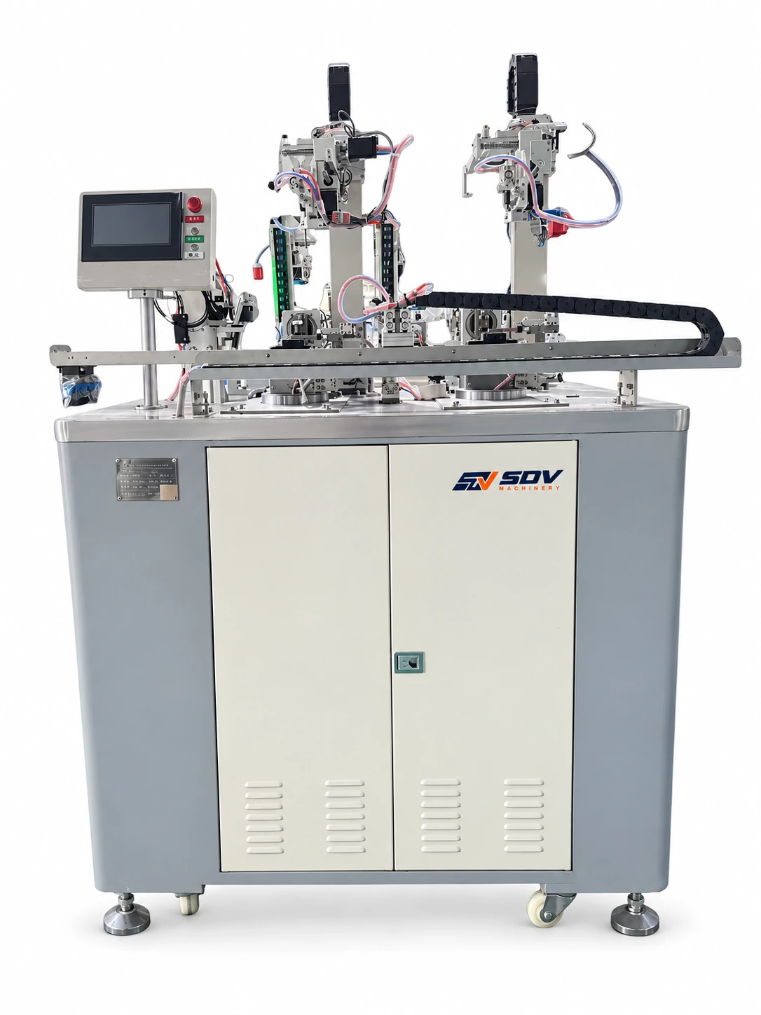 Dual Station Butterfly Winding Hook Type Fully Automatic Winding Machine GWT-062