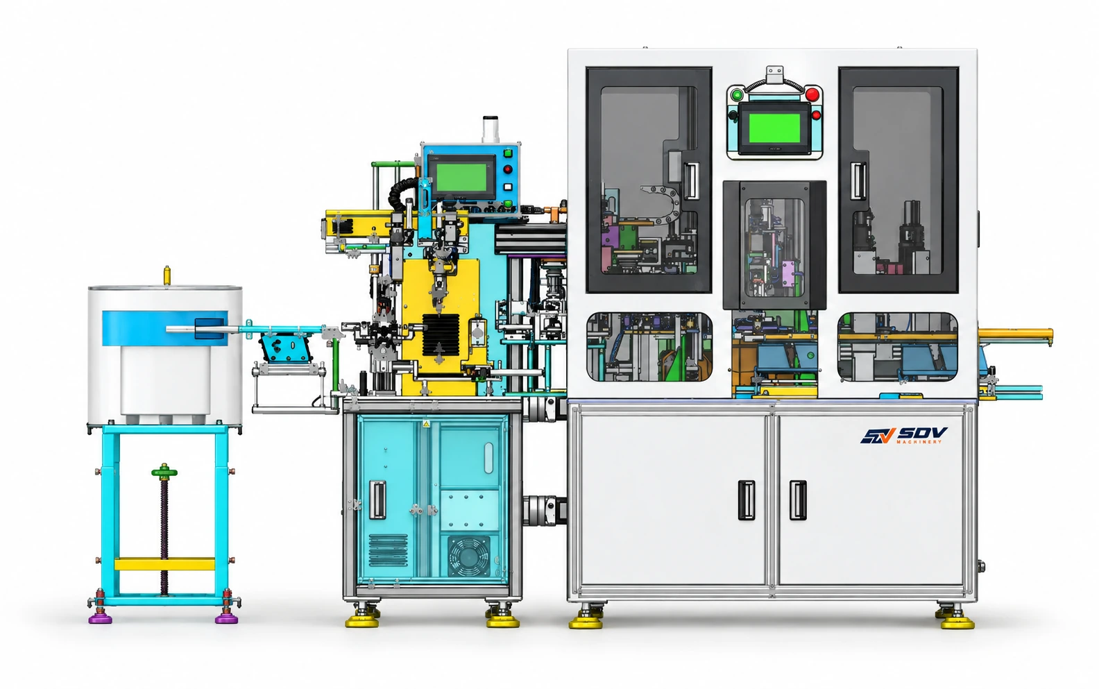 Fully Automatic Vertical Winding Machine GWD-V18
