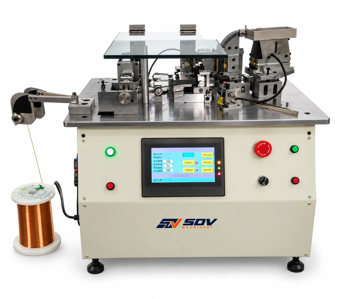 Automatic Toroidal Wire Winding Machine GWV50-1
