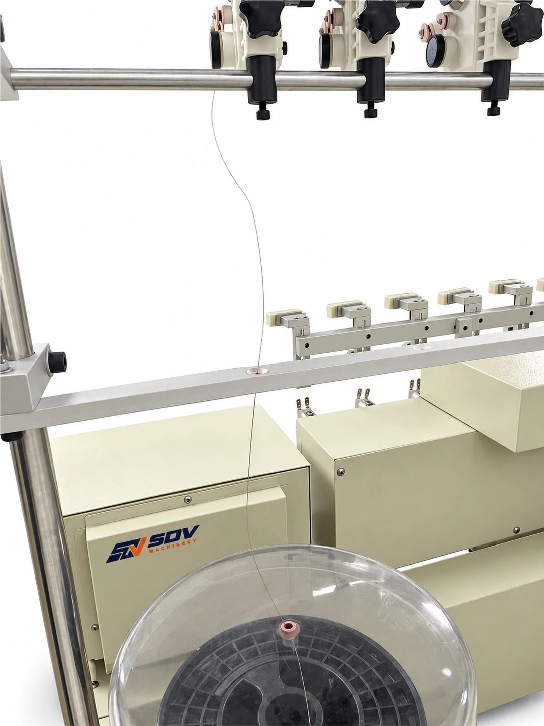 GWP-08 Semi-auto Eight Spindles Coil Winding Machine