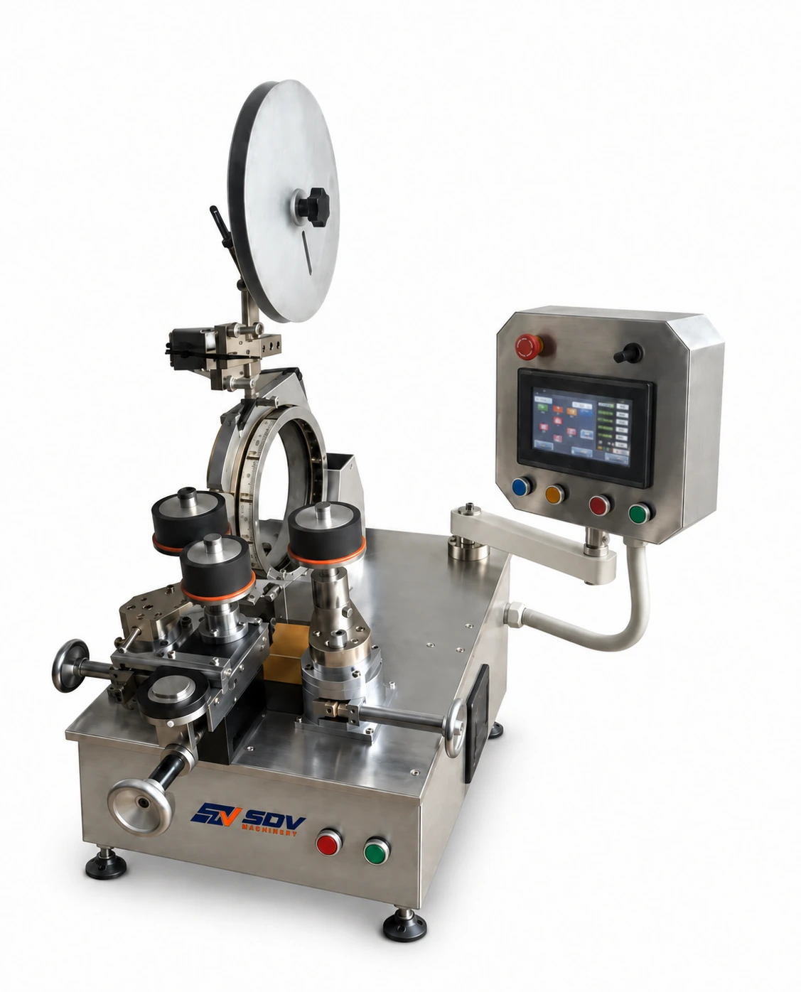 PLC Controller Touch Screen Toroidal Tape Machine GW-80T
