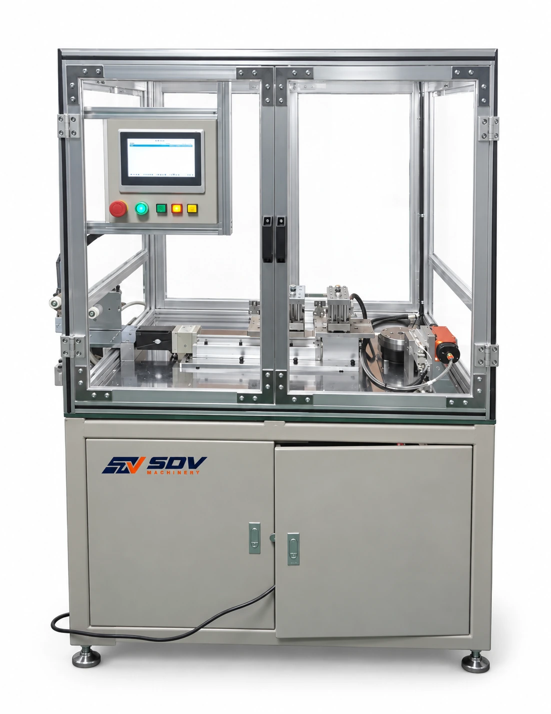 Flat Wire Winding Inductor Winding Machine GWPLC-880A