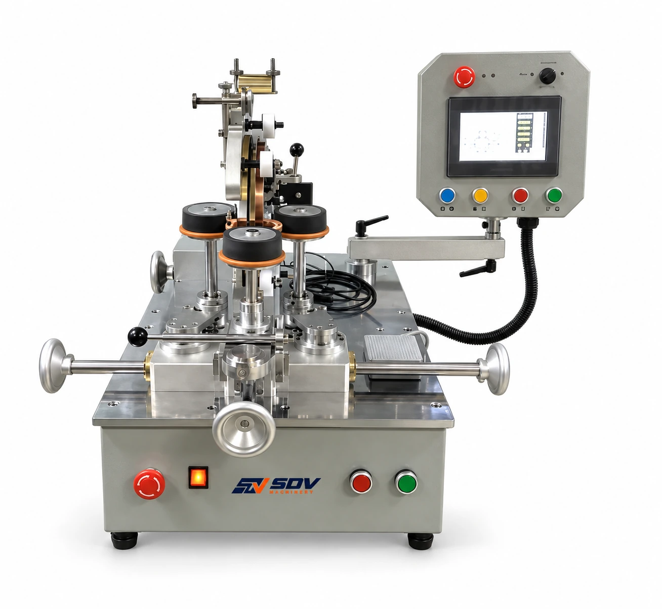 Interchangeable Heads Toroidal Transformer Winding Machine GWM70