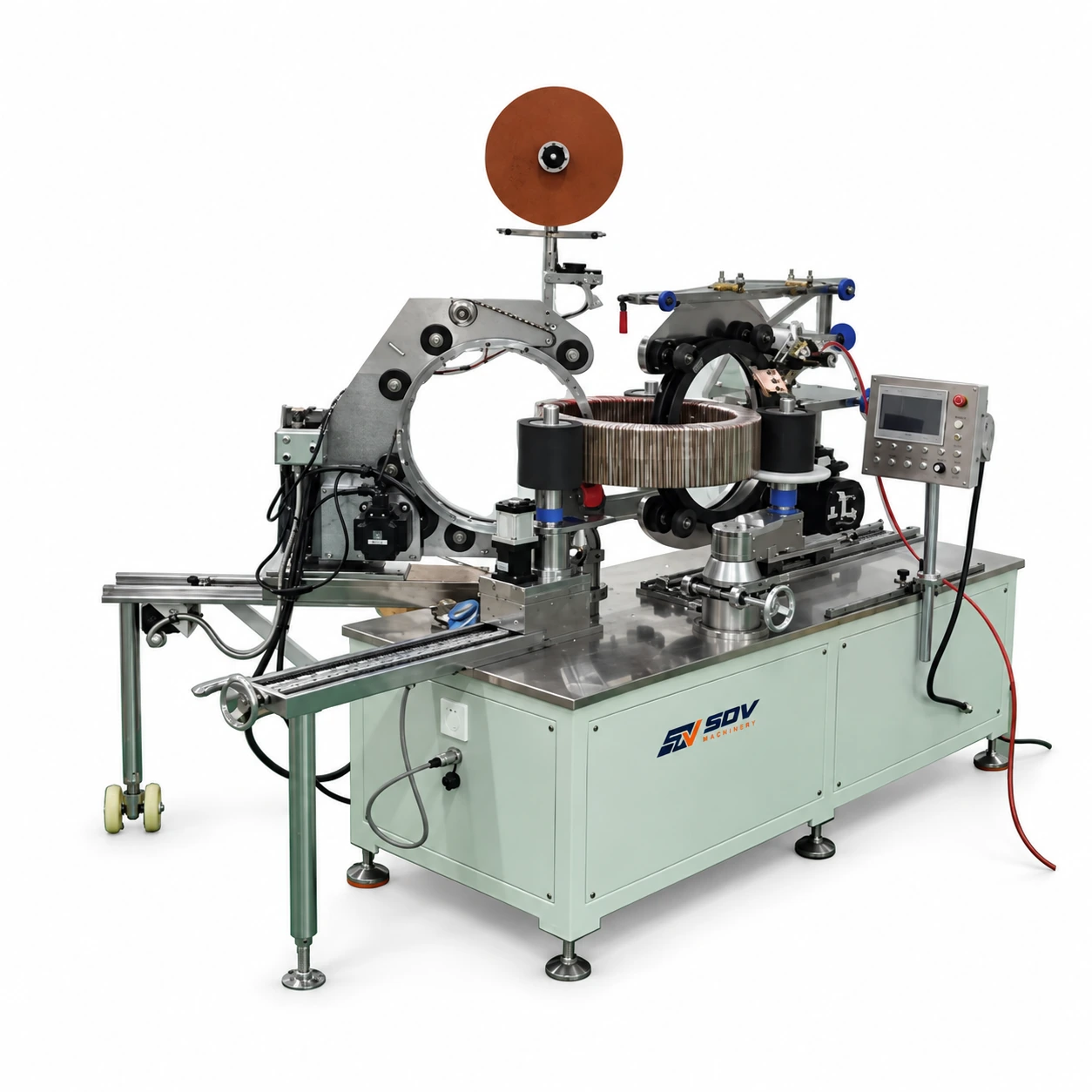 Toroidal Transformer Winding Machine With Taping Function GWY-700S