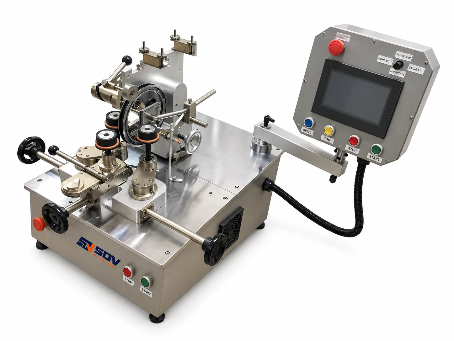 PLC Slider Toroidal Transformer Winding Machine GW-40T