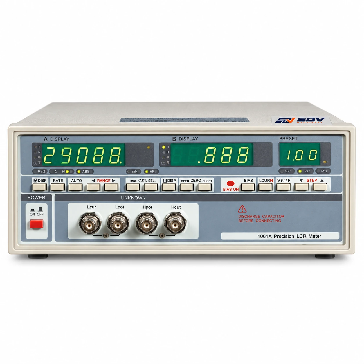 200KHZ high level accuracy digital LCZ LCR meter SS1061A