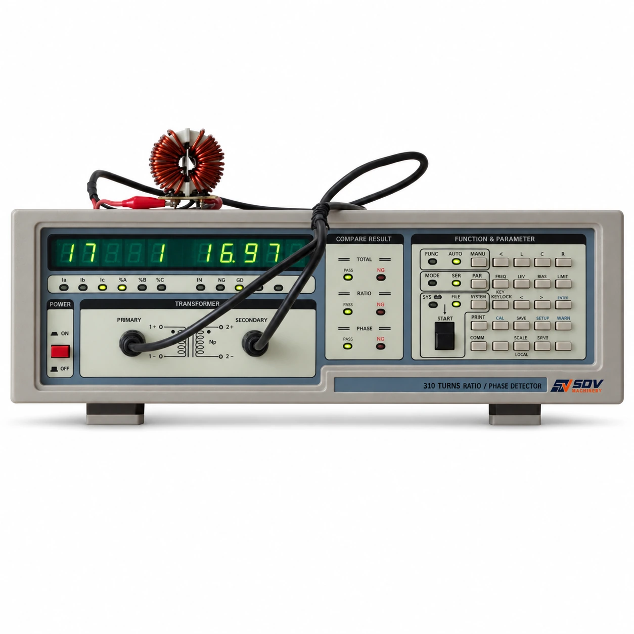transformer winding turns ratio phase tester SS310