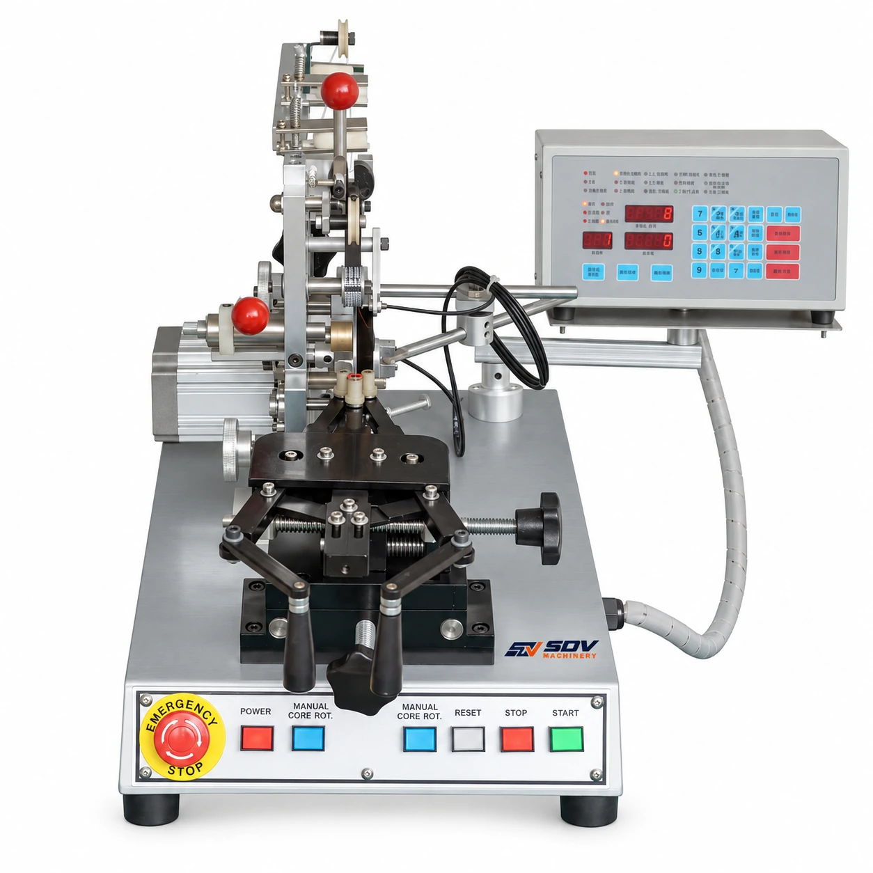 4inch belt type automatic toroid coil winding machine SS900B4