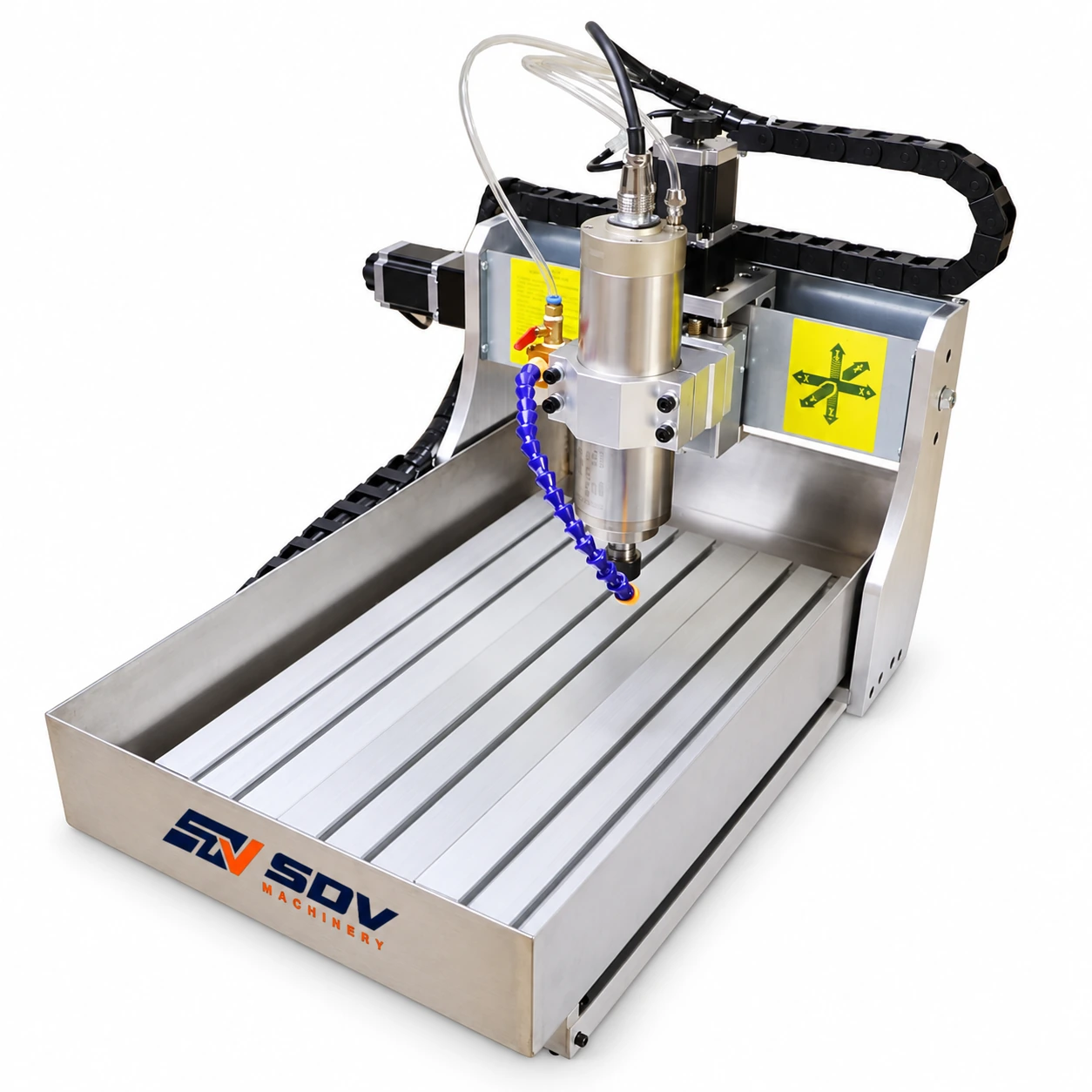 4 Axis 3040 2200W CNC Router - Water Tank Metal Engraving Machine 3040Z-VFD