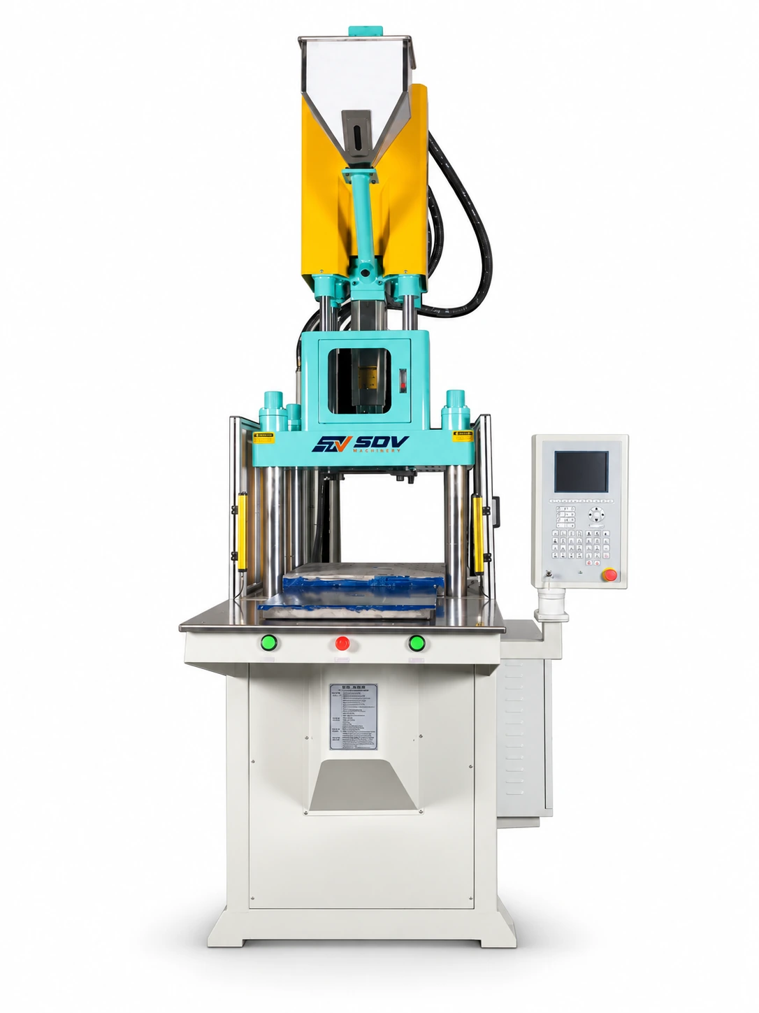 Vertical Injection Molding Machine - PE/PVC/ABS EU Plug Manufacture Machines