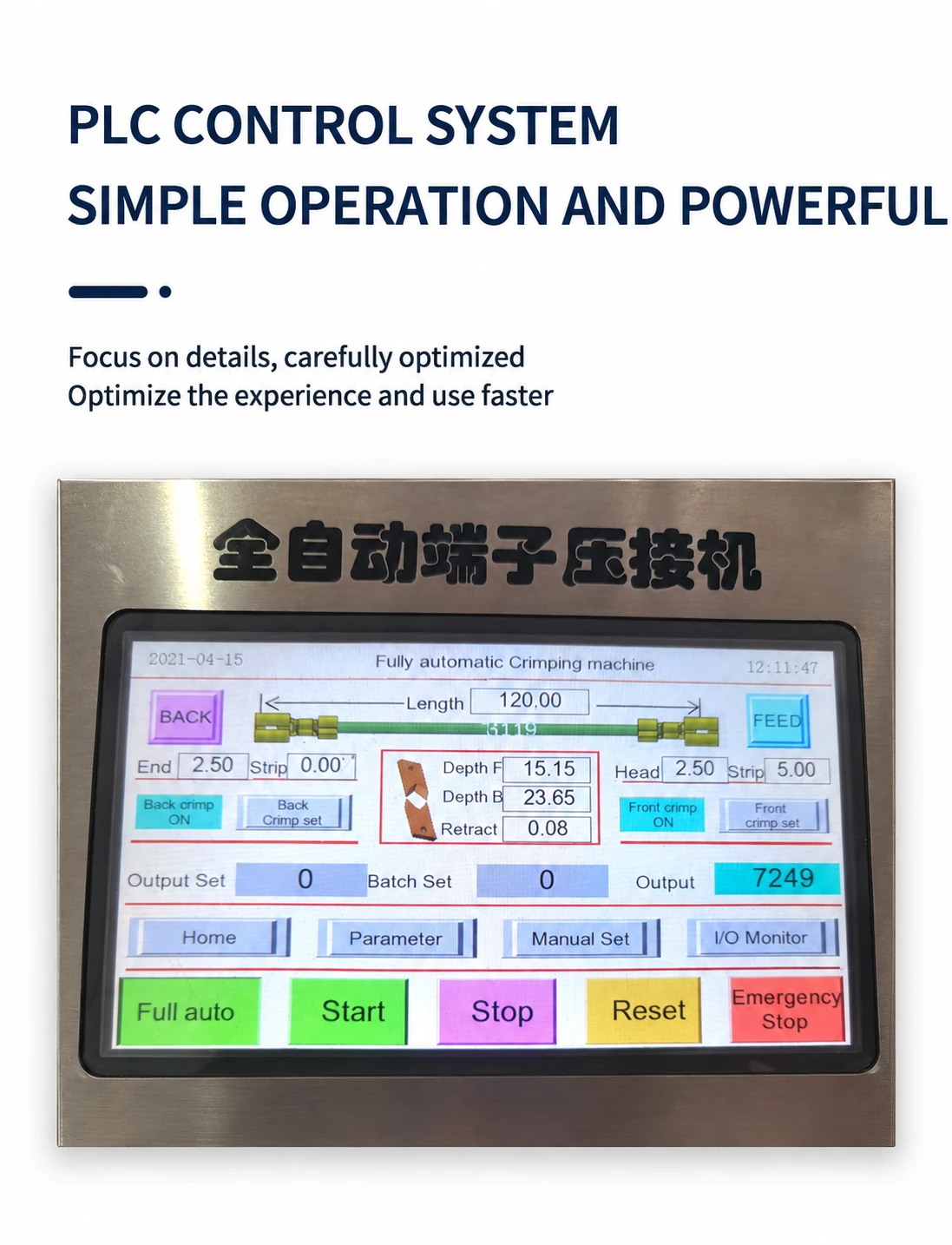 全自动压线工具:双端、两个模具 TR-T03