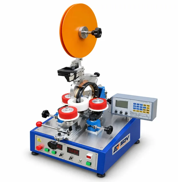 Belt Type Tape Wrapping Machine For Small I.D. Core GWM-B790