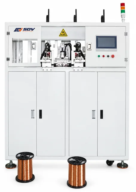 Fully Automatic Common Mode Magnetic Ring Winding Machine GWZ-DM008