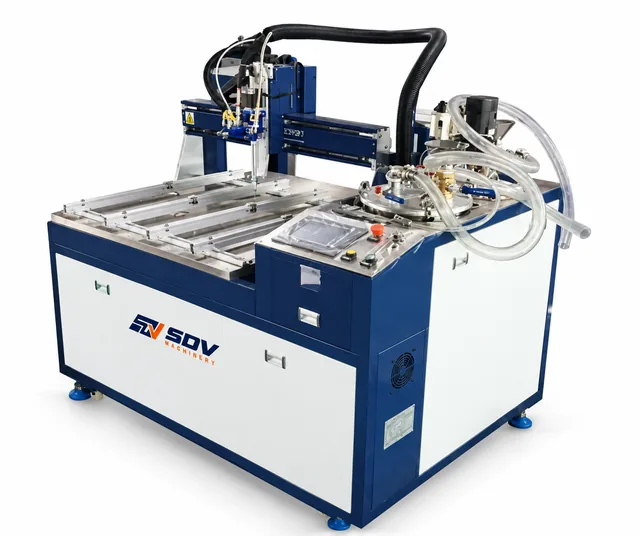 Liquid Surface Epoxy Resin Filling Machine GW-900PM