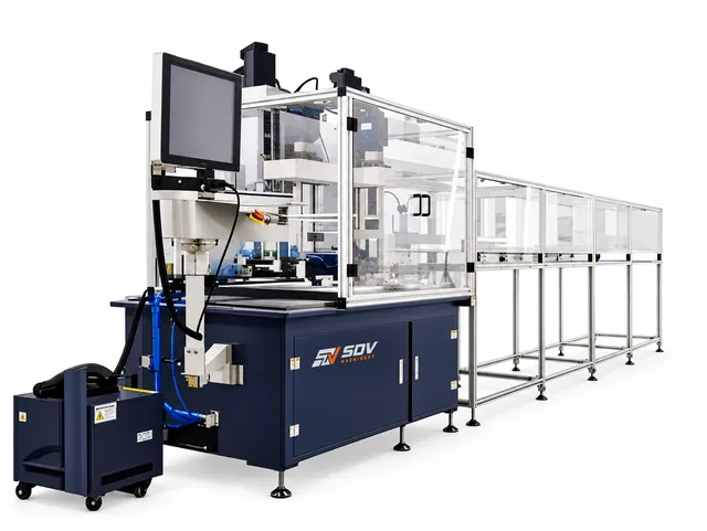 Fully Automatic Flat Wire Round Hole Winding Machine GWY-860