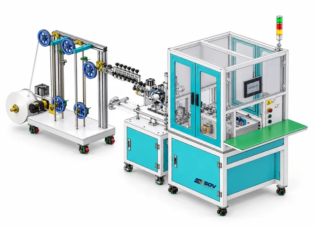 Inductor Fully Automatic Flat Wire Winding Machine GW-YW112