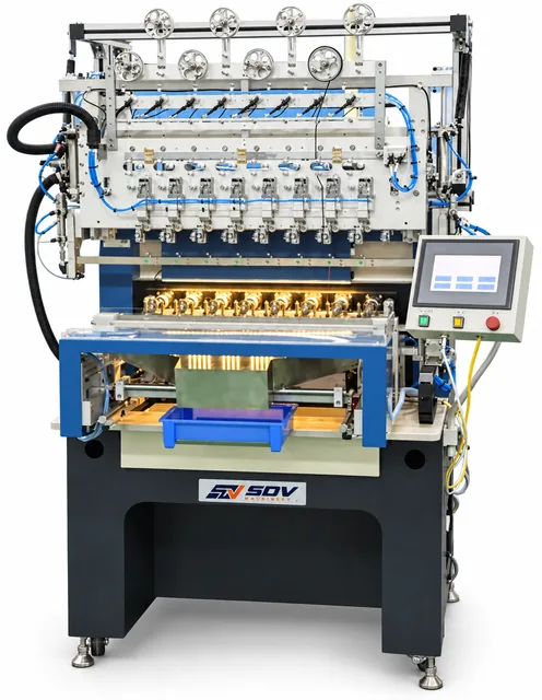 Fully Automatic Bobbin Transformer Winding Taping Machine GWY-FM08