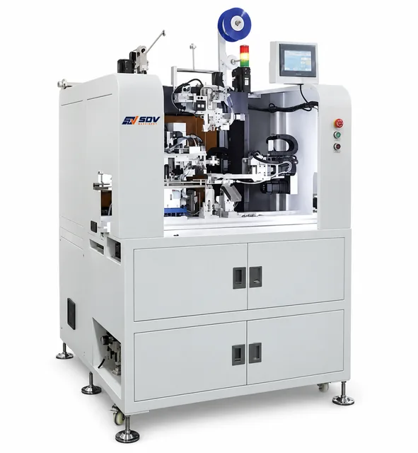 Fully Automatic Four Wire Four Sleeve Winding Machine GW-440WT
