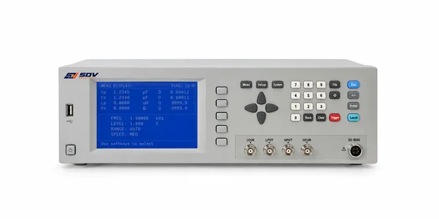 The Magnetic Toroid Ring Core Winding Coil Turns Tester Within LQ Meter GW-900B
