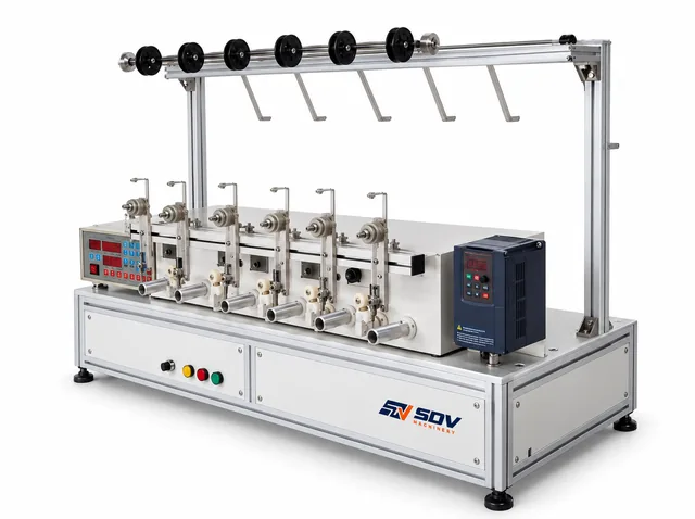 6 Spindles Transformer Coil Winding Machine GW-609