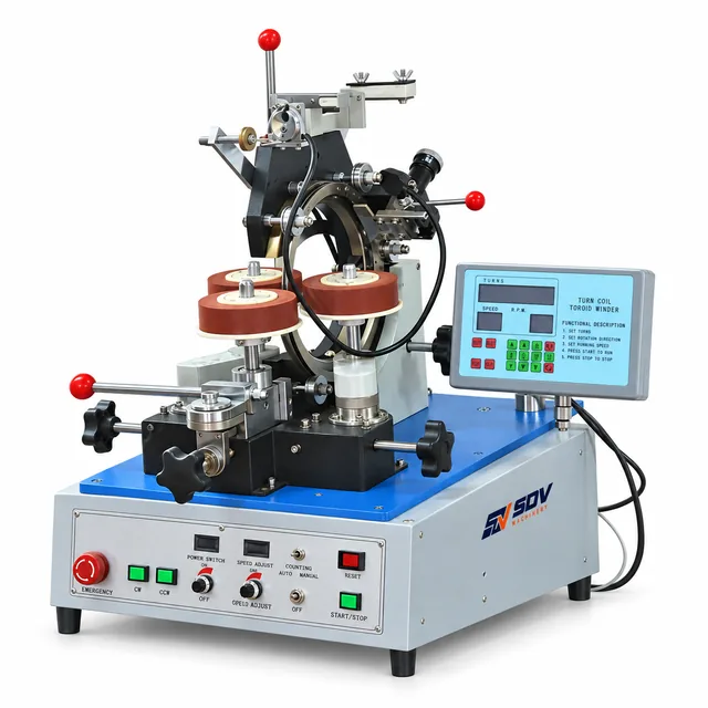 GWSM-0219B Gear Toroid Winding Machine For Toroid Current Transformer