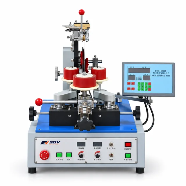 GWSM-H0819 High Speed Toroidal Tranformer Winding Machine