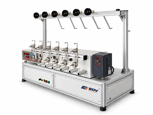 Semi-automatic 6-axis Winding Machine GW-609
