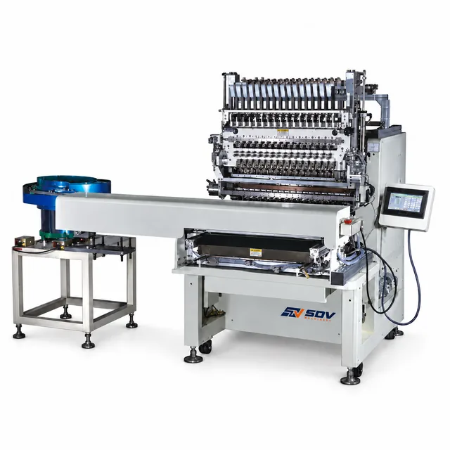 12-axis/16-axis Fully Automatic Winding Machine With Vibration Plate Loading GWP8-126