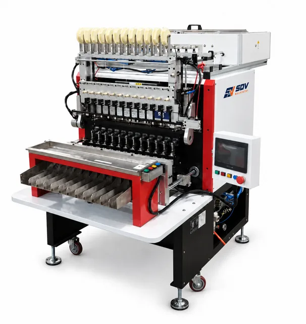 Automatic Eight Spindles Coil Winding Machine GWP8-126