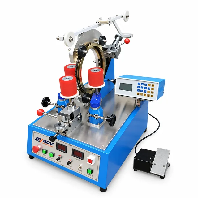 Toroid Winder With Gear Rack Head GWL-0119