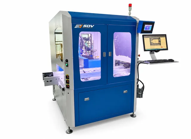 Visual Fully Automatic Epoxy Resin Potting Integrated Machine For Production Lines GW-907M