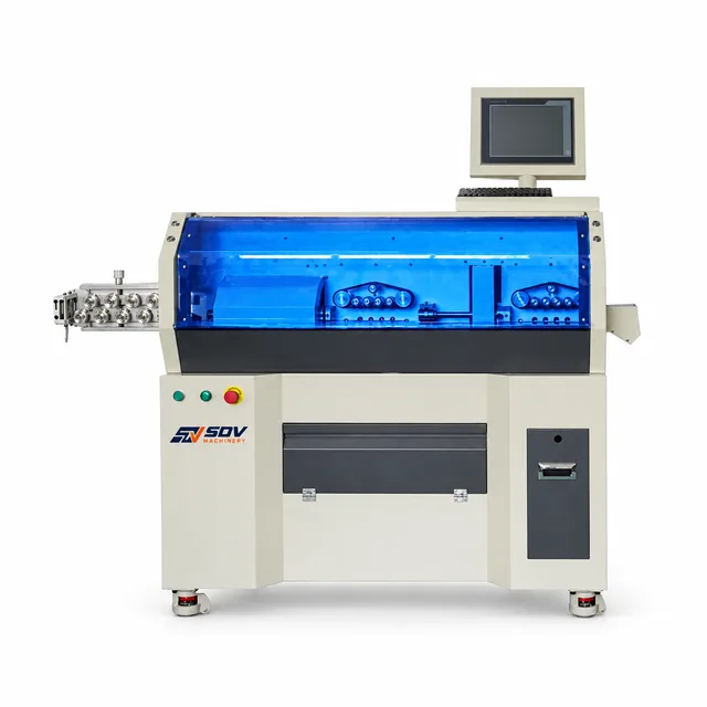 Automatic Cable Cutting and Stripping Machine(6–120 mm² with Rotary Cutter) EW-3130