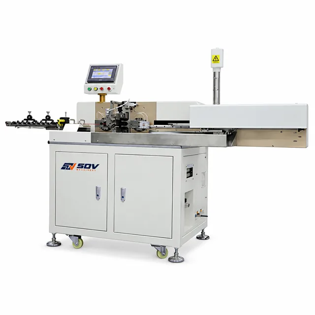 Automatic Double Side Wire Tinning/Soldering Machine EW-21F