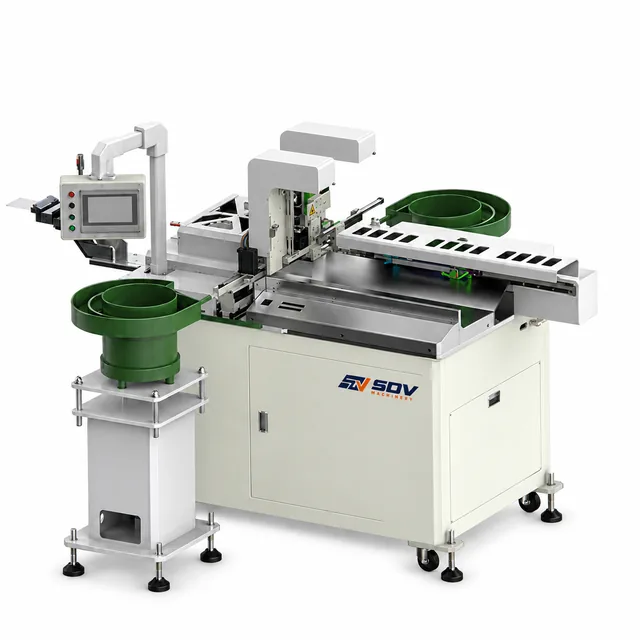 Automatic Single Head Crimping and Housing Insertion another Side Tinning Machine EW-8140