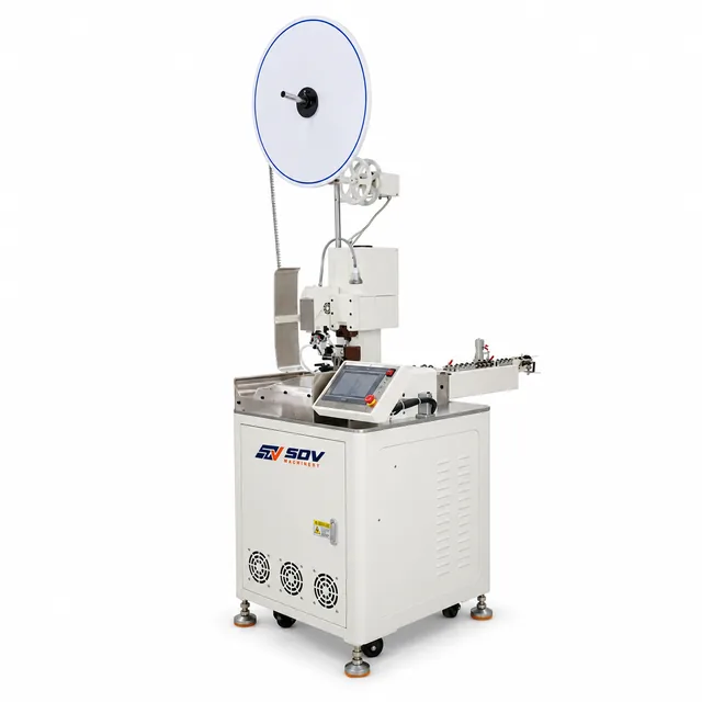 Automatic Single Head Plastic Shell Terminal Crimping and Twisting Machine EW-21D
