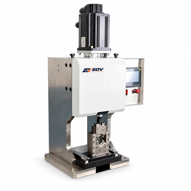 Heave duty Crimper with Servo Motor(10-75/120mm²) EW-50T-1