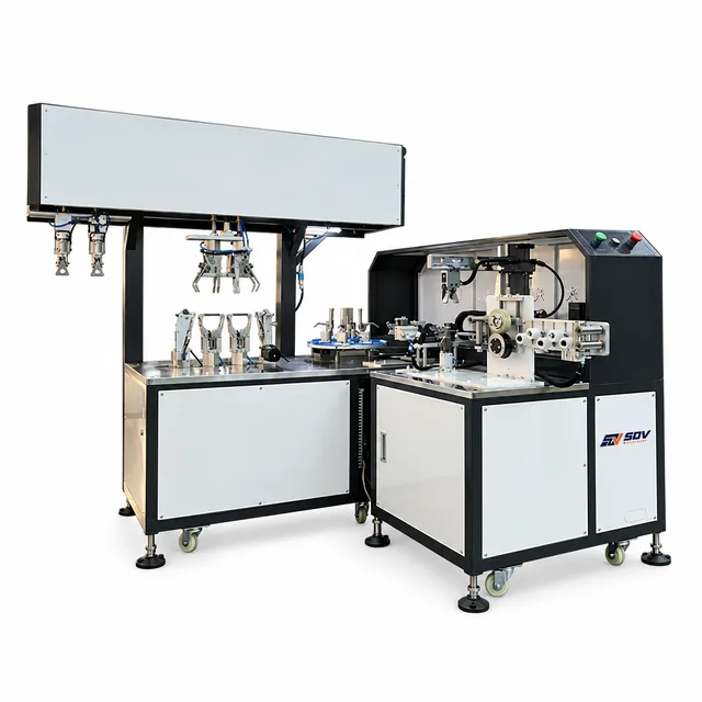 Wire Cutting & Stripping Machine with Coiling Device (200 - 360 mm coil ID) EW-0510-8