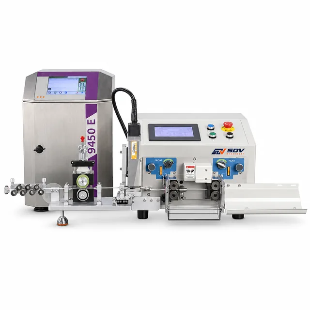 Wire cut strip machine with Ink-jet printer EW-3010+P