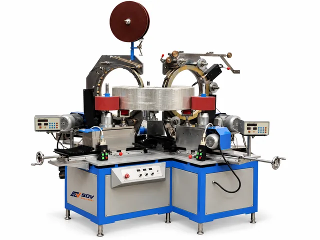 Automatic super big toroidal winding and taping machine (SS1000WT)