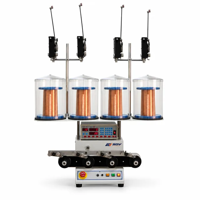 Four spindles automatic coil winding machine (SS864)