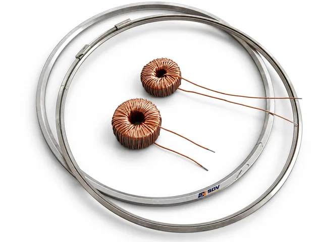 Toroid coil winding shuttle