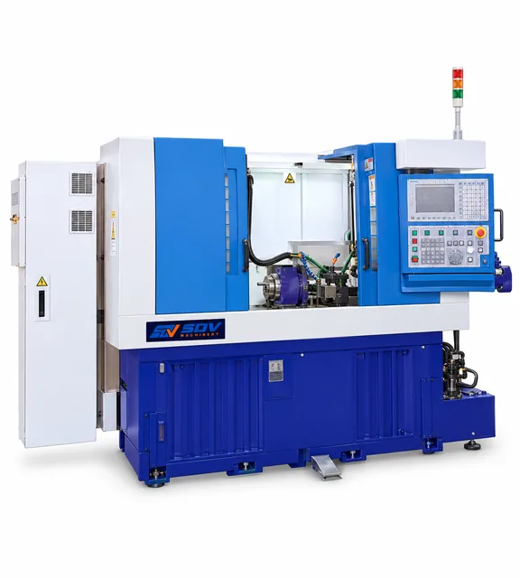 Polygon/Both End Cutting CNC Lathe FC-SA35