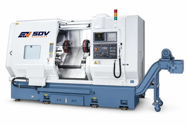 Twin Spindle CNC Lathe ECL-15TT,ECL-20TT,ECL-25TT